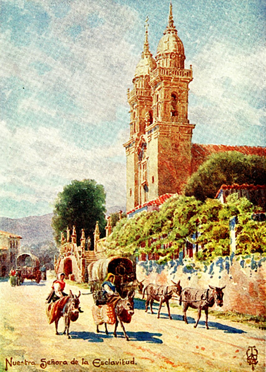 obaixoulla's tweet photo. Acuarela do Santuario da Escravitude #Cruces #Padrón publicada no libro de 1906 "Northern Spain", realizada por Sir Edgar Thomas Ainger Wigram, sexto barón de Wigram e afamado acuarelista inglés de finais do século XIX #OBaixoUlla

https://t.co/5gg84sVJsu https://t.co/2EiK13OubI