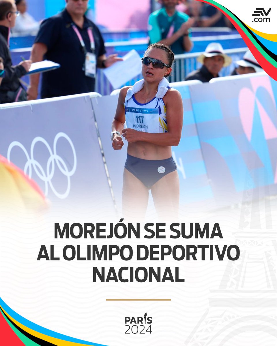 #Paris2024 | Glenda Morejón es la nueva integrante del exclusivo grupo de deportistas ecuatorianos en ganar una medalla olímpica 🥈🏅🇪🇨▶️ bit.ly/3YBmYTg