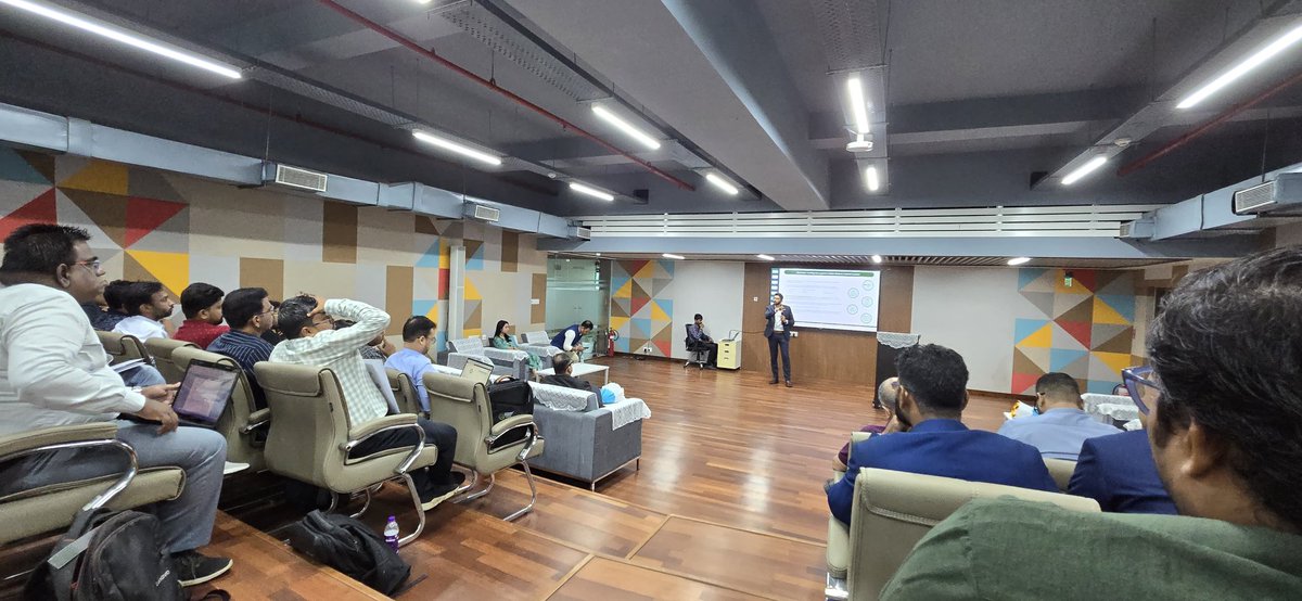 startup_odisha's tweet photo. At the Aahvaan 2024 Pre-Cursor Workshop, Shri Aashish Vanigota, IvyCap Ventures’ Principal-Investments, delivered a talk on scaling startups. He emphasized the importance of addressing significant market challenges and achieving a sustainable market fit.

#StartupOdisha #Ohub #Bhubaneswar #Odisha #Startups #Incubator #funding #mentorship #startupecosystem #PreCursorProgram #Aahvaan2024 #SIDBI