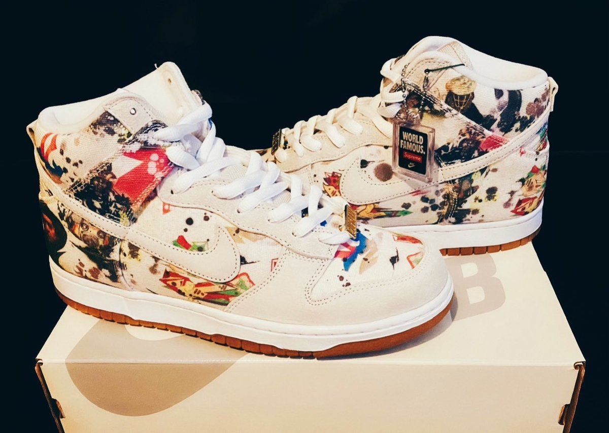 Sneaks for the day :)
Dunk Supreme Rammellzee