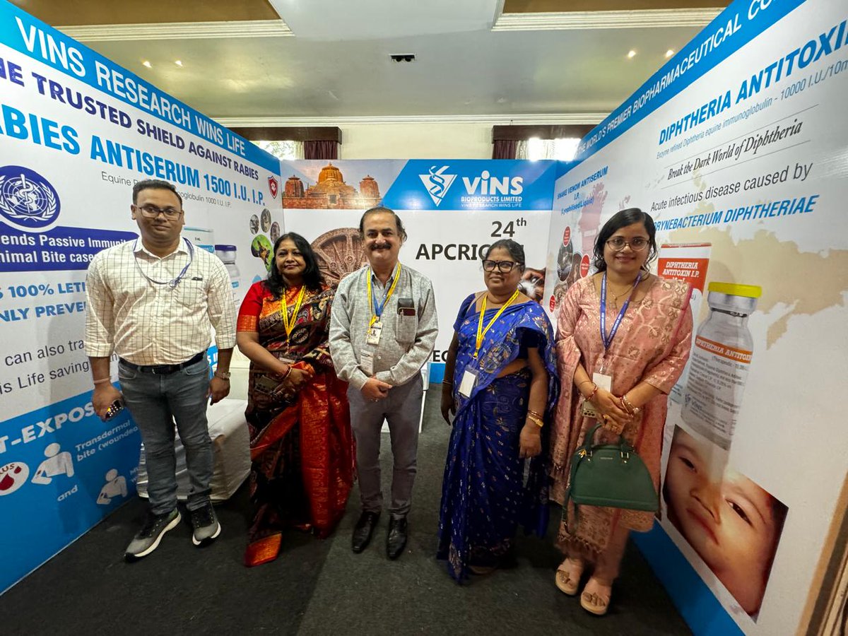 VINSBIOPRODUCTS's tweet photo. 24th APCRICON 2024 @ BHUBANESWAR, ODISHA. https://t.co/HY2jXnwvZ5