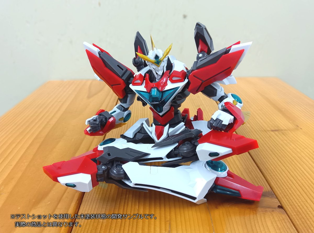 テストショット検証》 あぐらポーズも完璧！✨✨ 「#THE合体 DX
