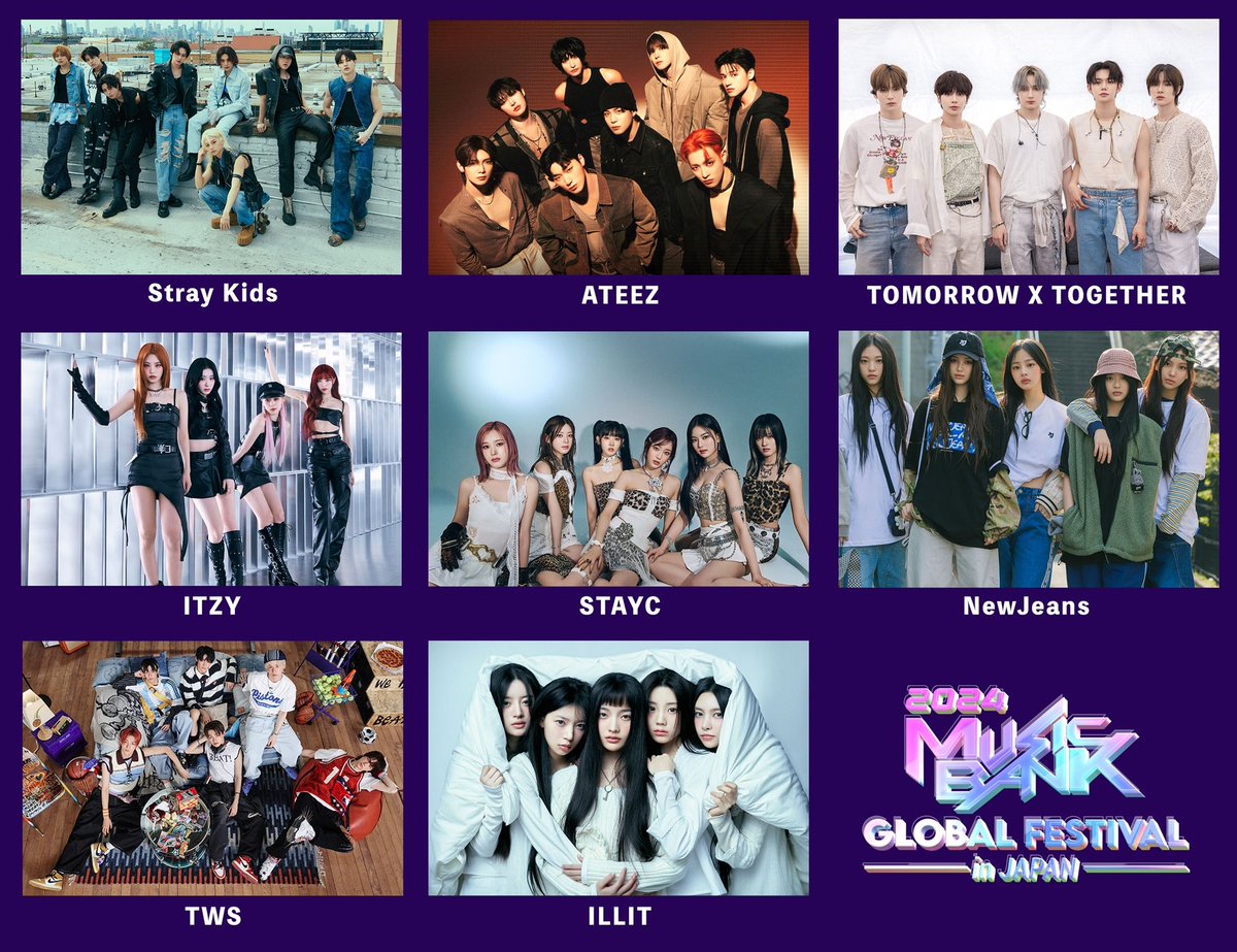 ITZYが12月福岡で開催される2024 MUSIC BANK GLOBAL FESTIVAL in JAPANに出演します！

🗓️2024年12月14日(土)〜15日(日)
📍福岡PayPayドーム
🔗music-bank.jp

#ITZY #있지 #MIDZY <a href="/ITZYofficial/">ITZY</a>