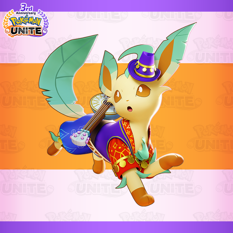 PokemonUnite's tweet photo. The Holowear that suits you is "Wanderer Style : Leafeon" ✨

Share you results to through the share button, and you'll receive a rental Holowear and chance to win additional prizes! 🎁

https://t.co/gXDDeopZEc