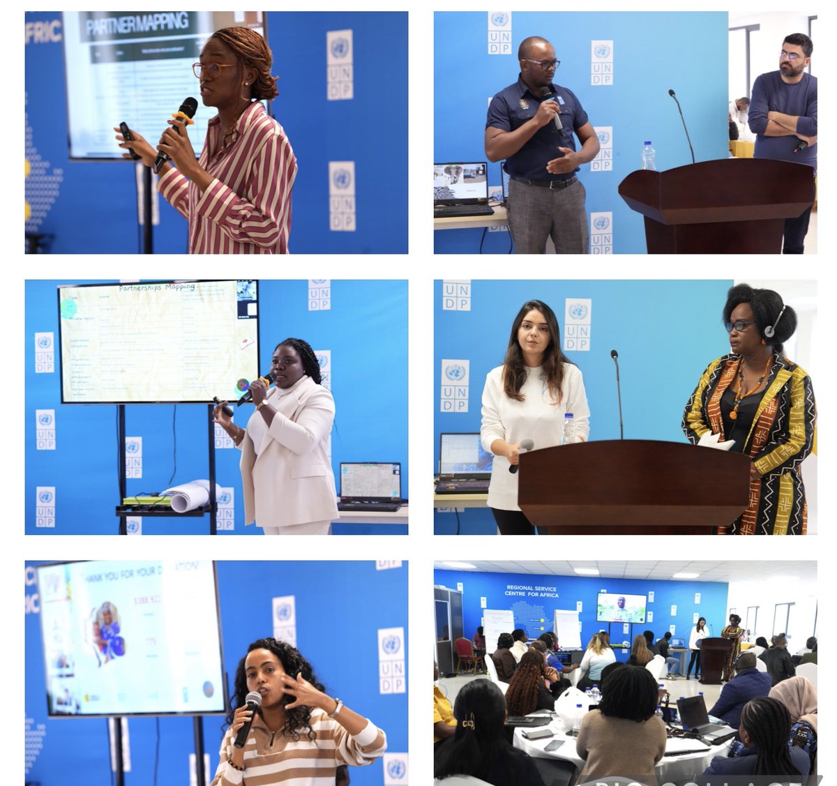 UNDPAfrica's tweet photo. Exciting day at the #MobilizeAfrica Bootcamp in #AddisAbaba! 

Colleagues from Zambia, Angola, Burkina Faso, Botswana &amp; Chad pitched innovative crowdfunding ideas to promote clean cooking and environmental protection. 🌍👏 https://t.co/RCduMLf0rp