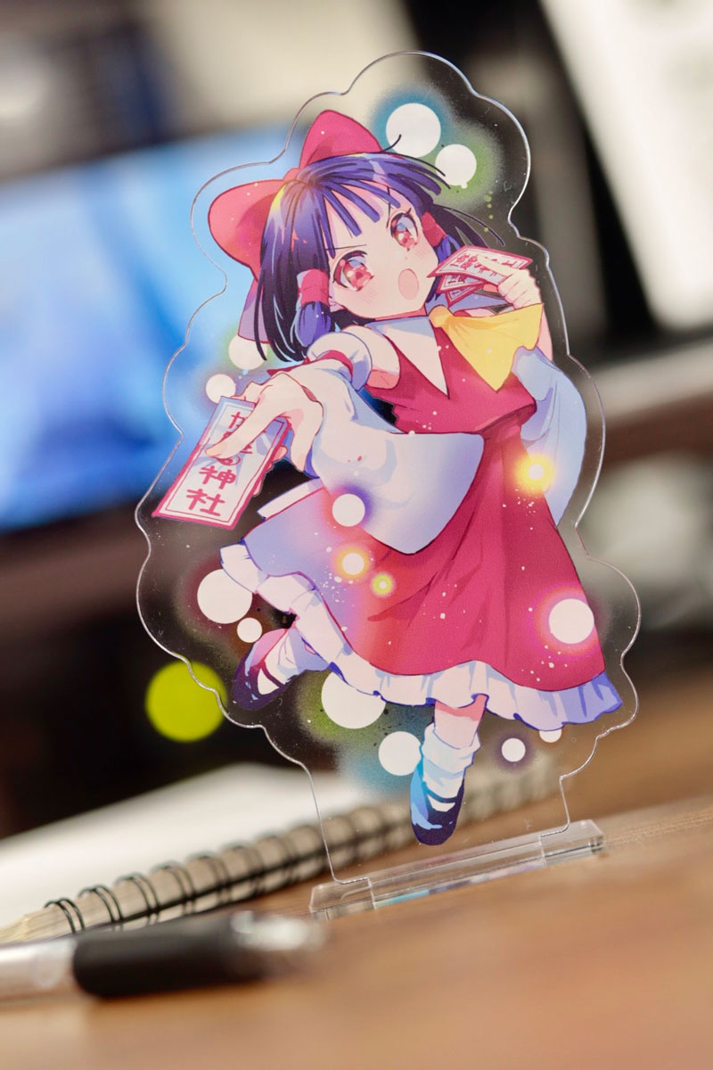 8月26日発売予定 あずまあや先生 東方project二次創作シリーズ SPELL1巻 メロンブックス通販 アクリルフィギュア特典付き予約受付中 リーフレットも付く模様
https://t.co/c2LbD8zdCO 