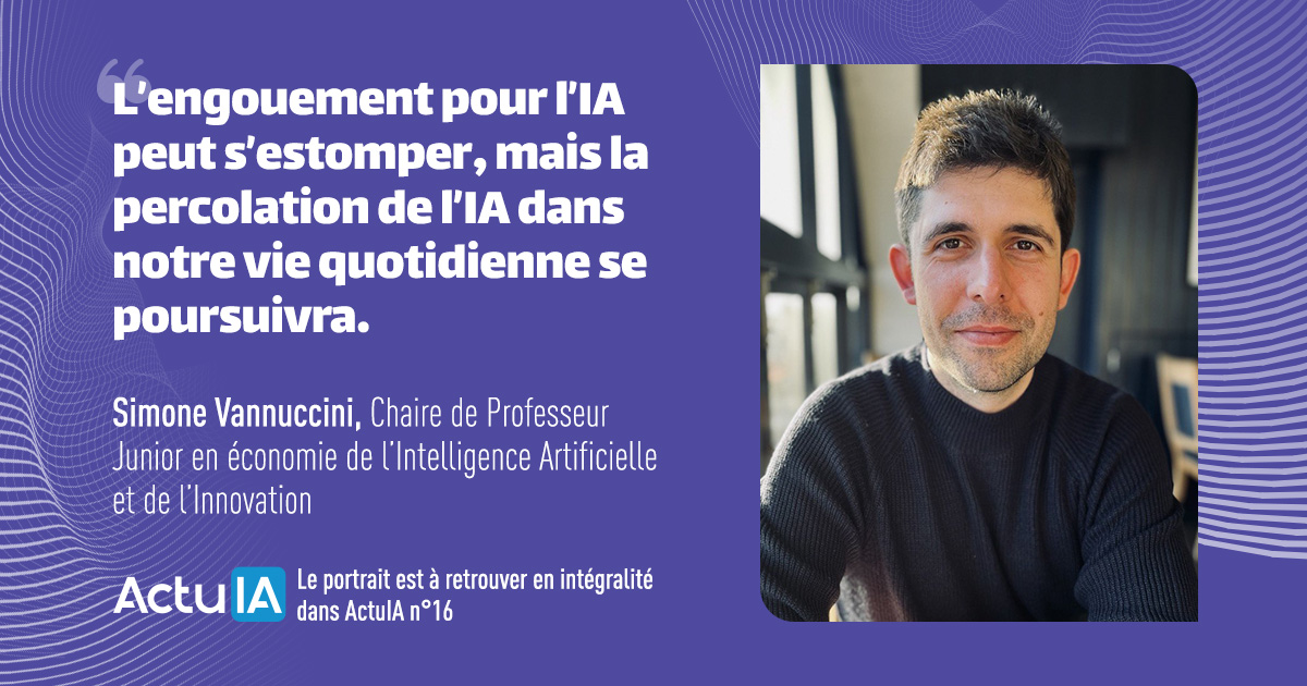 Actu IA - Intelligence Artificielle (@actuiafr) on Twitter photo 🔍 Au-delà de la hype : nouvel hiver et avenir démocratique
👉 Retrouvez la tribune de <a href="/svannuccini/">Simone Vannuccini</a>, Chaire de Professeur Junior en économie de l’#IA et de l’#Innovation, dans ActuIA n°16.
ActuIA est disponible en boutique ➡ boutique.actuia.com
#IntelligenceArtificielle 🔍 Au-delà de la hype : nouvel hiver et avenir démocratique
👉 Retrouvez la tribune de <a href="/svannuccini/">Simone Vannuccini</a>, Chaire de Professeur Junior en économie de l’#IA et de l’#Innovation, dans ActuIA n°16.
ActuIA est disponible en boutique ➡ boutique.actuia.com
#IntelligenceArtificielle