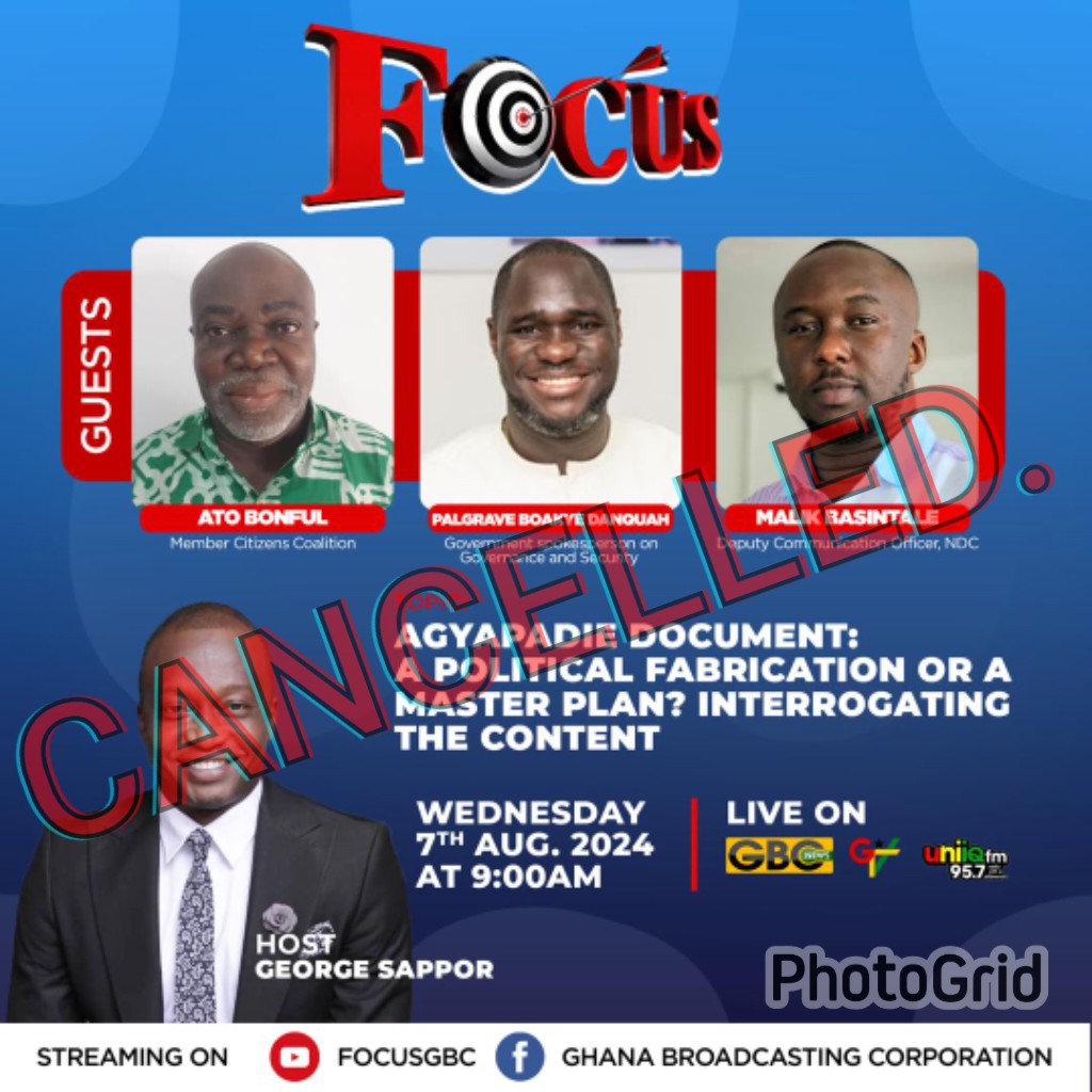 malik_basintale's tweet photo. I got to @GTV_Ghana only to be to told the show has been called off...

Usual order from Above.

So so sad!!! https://t.co/IiH71T7xFY