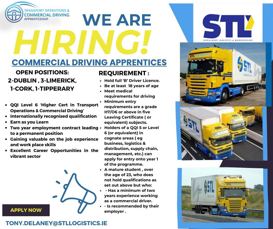 Commercial Driving Apprenticeship tweet media