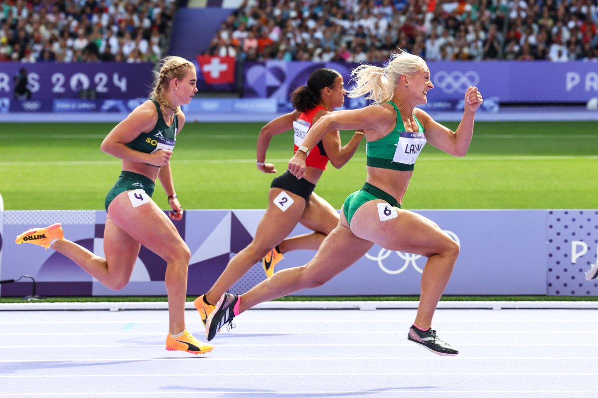 Congratulations to <a href="/sarahlavin_/">Sarah Lavin</a> on fantastic performance in the 100H today 👌👏 Safely through to Friday’s Semifinal <a href="/Paris2024/">Paris 2024</a> Olympic Games ✅ A true championship performer 👏 <a href="/sportireland/">Sport Ireland</a> <a href="/ULimsport/">UL Sport</a> <a href="/UL/">University Of Limerick</a> <a href="/EmeraldAC/">Emerald AC</a> <a href="/irishathletics/">Athletics Ireland</a> <a href="/Limerick_ie/">Limerick.ie</a> <a href="/LimerickCouncil/">Limerick Council - Comhairle Luimnigh</a>