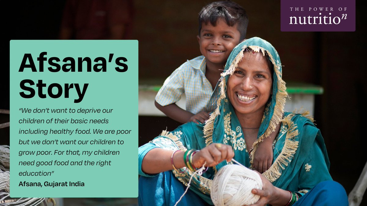 Afsana and her family are one of many involved in our Dr. Didi programme in Uttar Pradesh, India, implemented by @GroupMWorldwide in partnership with funding by <a href="/Unilever/">Unilever</a>, <a href="/Cargill/">Cargill</a> and <a href="/noradno/">Norad</a>. 

We met her this summer and she talked to us about how, through the programme, she’s