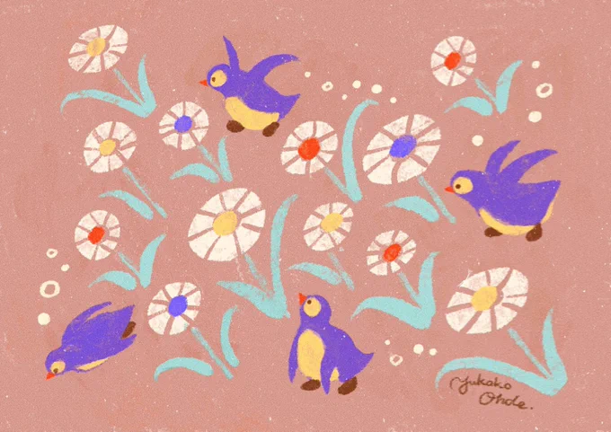#花の日 #illustration 