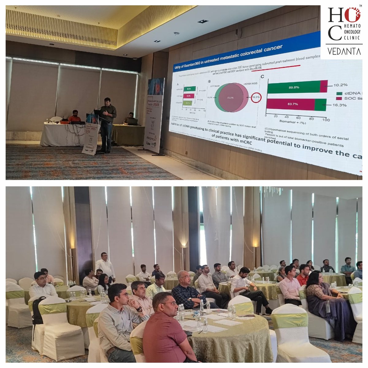 HocVedanta's tweet photo. A deep dive into lung cancer management at our recent meeting on 4th August '24 at Courtyard by Marriott, Sindhubhavan, here's a glimpse of our experts uniting to push boundaries and improve patient care.
.
.
.
.
#hocvedanta #hoccancerhospital #hoc #hematooncologyclinic https://t.co/mk4HjAAugs
