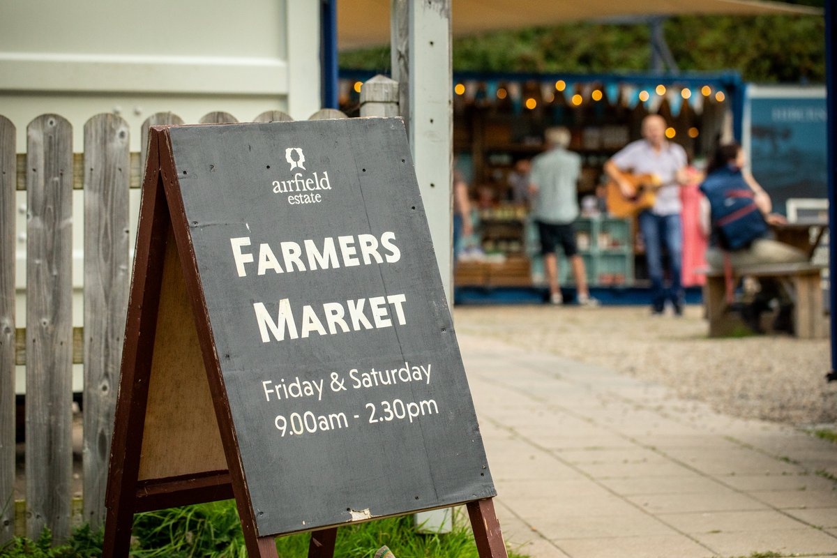 AirfieldEstate's tweet photo. ✨ World Farmers Market week! Find fresh, local produce sourced with sustainability in mind at Airfield Estate.
📆Fridays &amp; Saturdays 9 am - 2.30 pm
🎟️Free entry⁠ &amp; free parking 
#worldfarmersmarketweek #farmersmarketweek #eatlocalweek #participation https://t.co/UhkX75jTes