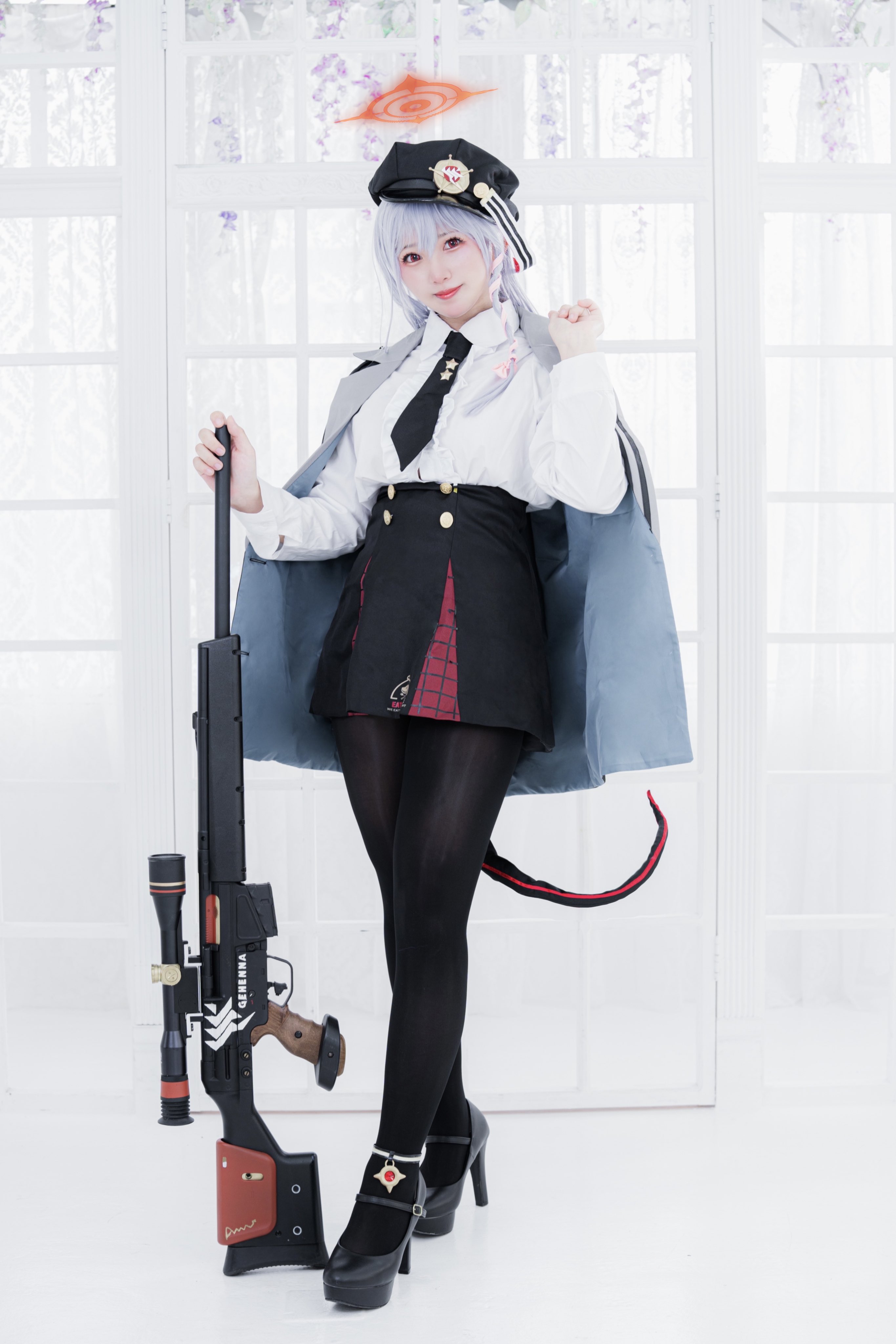 ブルアカ 黒舘ハルナ コスプレ 衣装