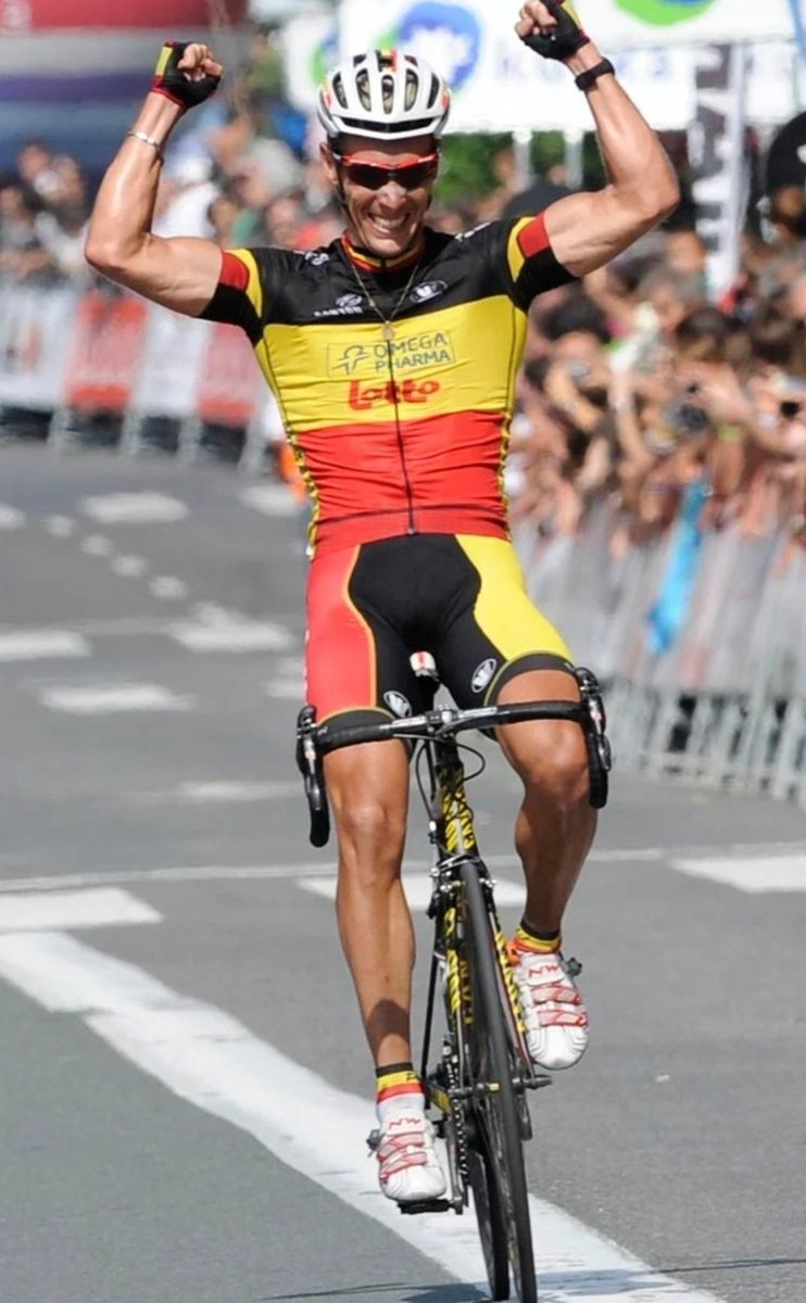 Philippe Gilbert (Bel) winner of the Clasica San Sebastian in 2011.