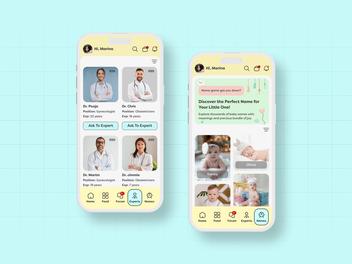 Pritesh1304's tweet image. SuperBottoms Pregnancy &amp;amp; Baby Products - #App_Design

Simplify your pregnancy journey with SuperBottoms, the ultimate app for expecting parents!

I am open to new #freelance_projects
💌 DM me and #lets_connect ❤️

#mobileappdesign #mobileappdesigner #iosapp #androidapp