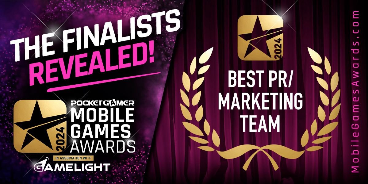 Who are the finalists for the Best PR/Marketing Team award at the #MobileGamesAwards 2024?

This award recognises the best third-party PR agency or internal marketing team that has created campaigns fuelling the growth of games between January 2023 and June 2024. This can be