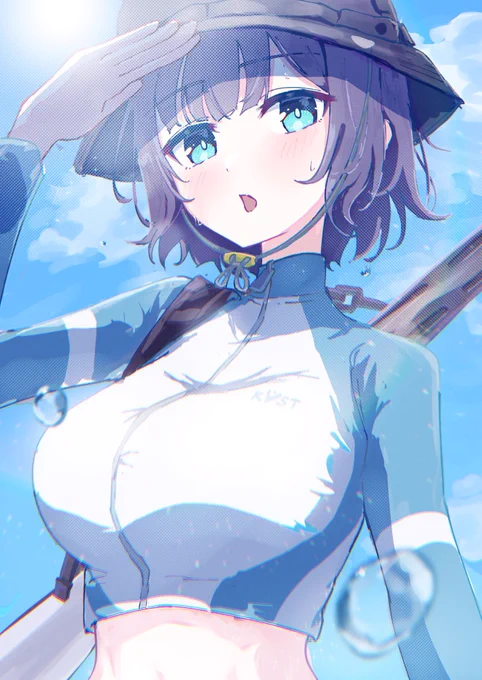 #これを見た人は無言で去年8月の画像を貼る 