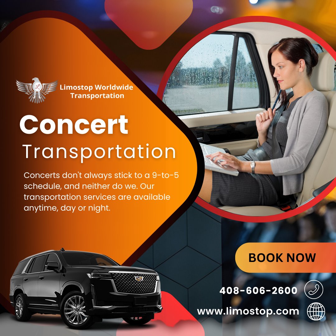 StopLimo's tweet photo. No matter when the concert ends, our 24/7 transportation is ready to get you there and back!
#LuxuryTravel #ProfessionalTransportationService #ElegantTransportation #MemorableJourneys #VIPExperience #ExecutiveTravel #ChauffeuredService #ComfortAndStyle #ConcertTransportation https://t.co/70U8IrxjwU