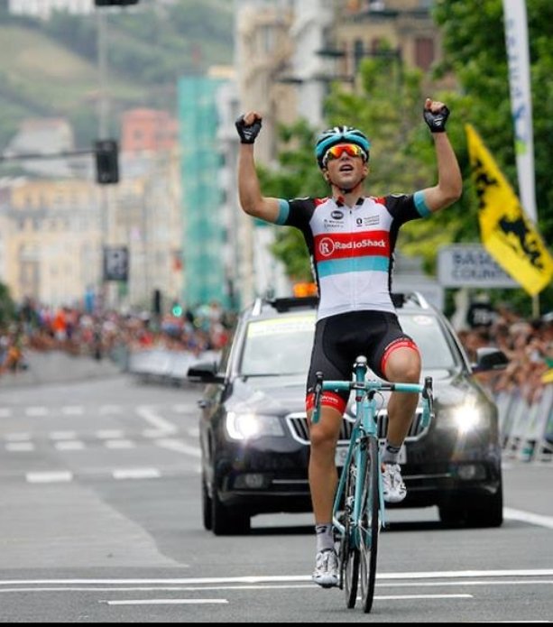 Tony Gallopin (Fra) winner of the Clasica San Sebastian in 2013.