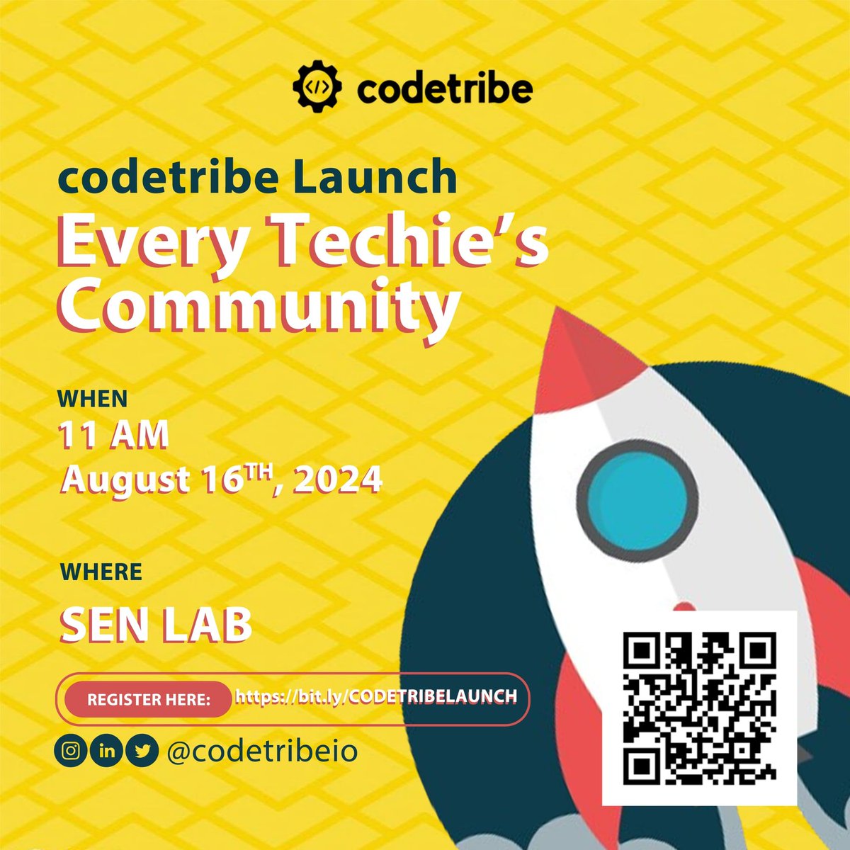 codetribeio's tweet photo. 🔧✨ Welcome to CodeTribe! ✨🔧

Join our vibrant community of developers where innovation meets collaboration! Whether you're a coding newbie or a pro, CodeTribe is the place to connect, learn, and grow together.  🚀👩‍💻👨‍💻

 🔗🔗 https://t.co/2mNrdHB72y 

#CodeTribe
 #JoinTheTribe https://t.co/PjRaD8Mv4K