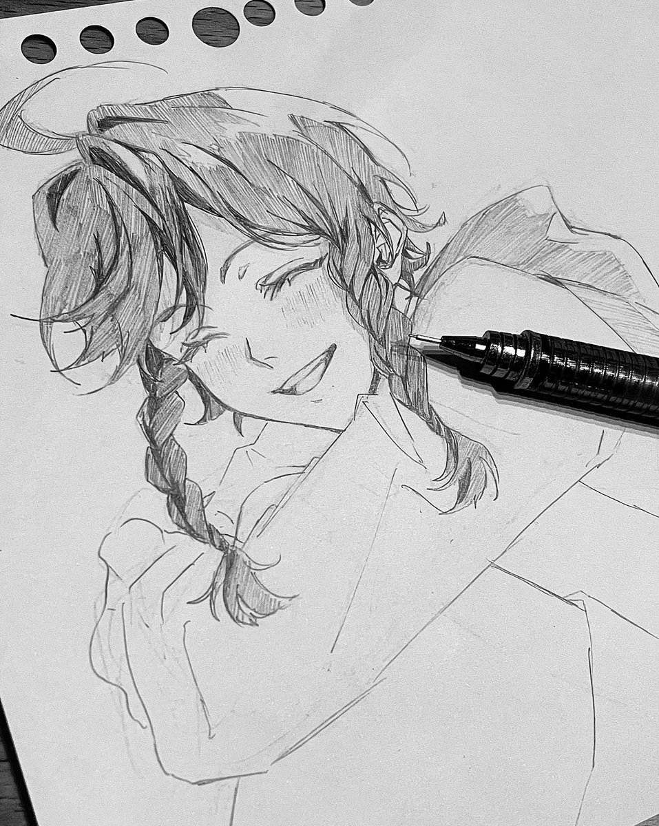 最近はアナログばっか描いてる