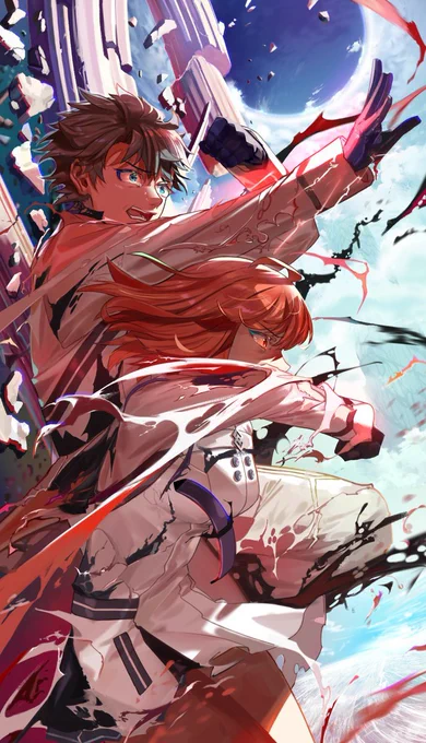 私はオリジナルを描きつつ好きな作品のFAを描くイラストレーターです \ひろがって/ 