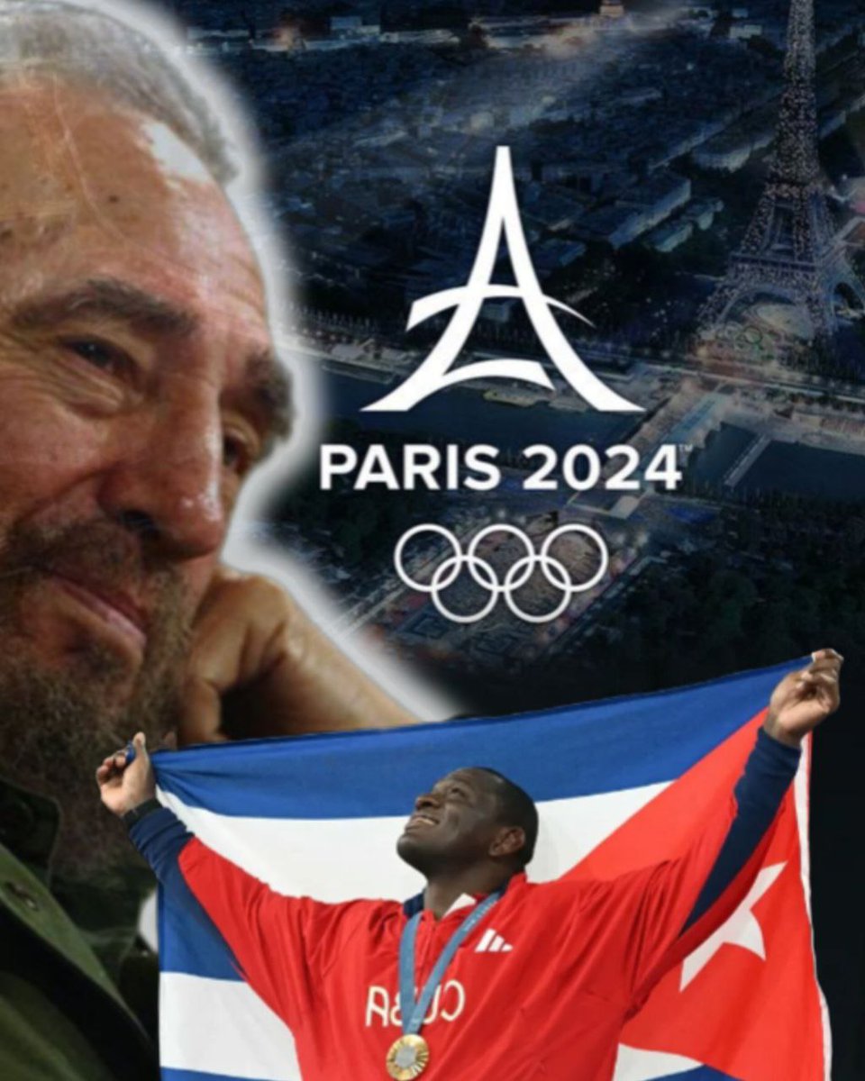 #FidelPorSiempre: fuerza motriz del deporte en #Cuba

Mijaín López una vez más alzando nuestra bandera 🇨🇺 que es poderosa en el mundo entero

‼️Cuba, como ustedes, es imparable‼️