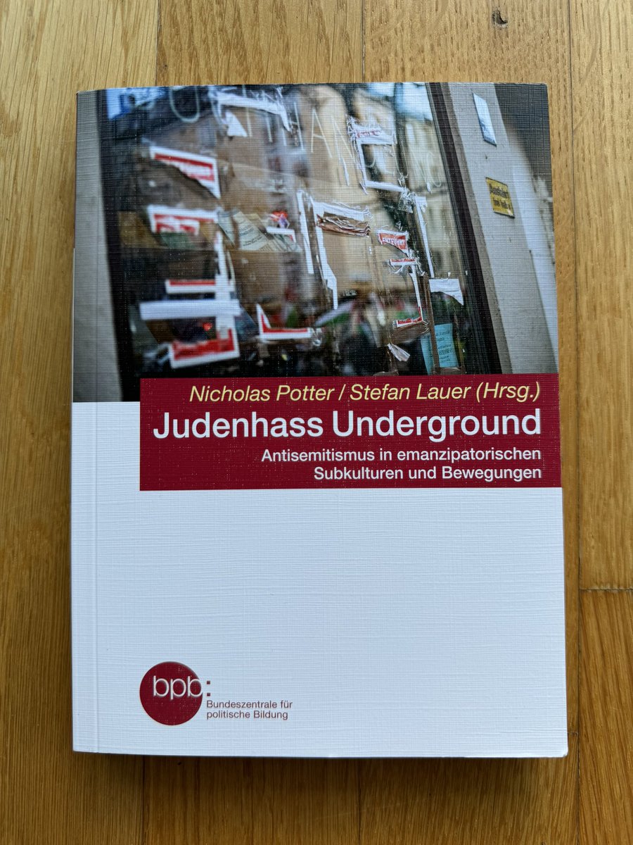 n1ckism's tweet photo. schnäppchenalarm: "judenhass underground" gibt es noch für kurze zeit bei der bpb für 4,50€ https://t.co/YrtkZ89rTP https://t.co/1BC40iKske