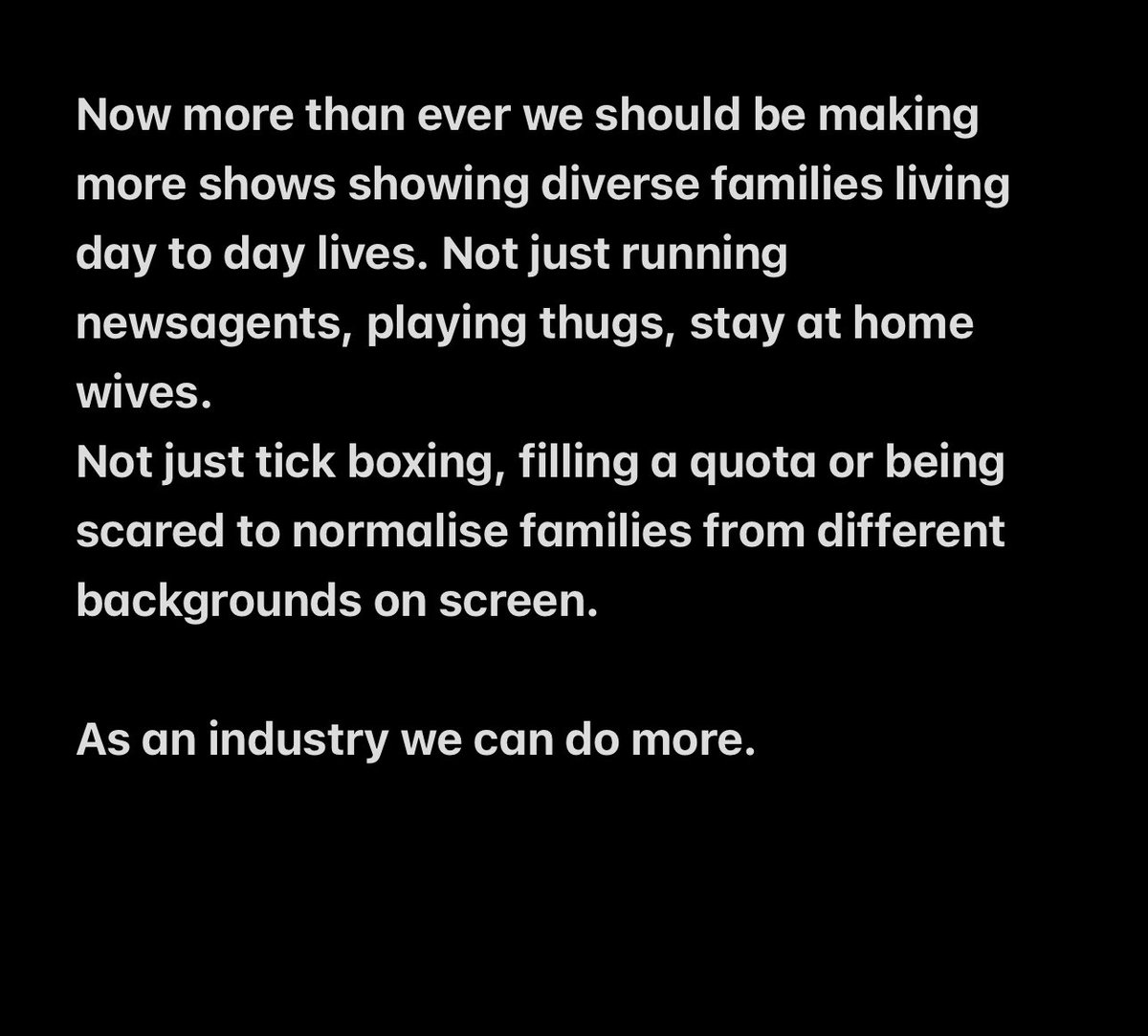Do more.
