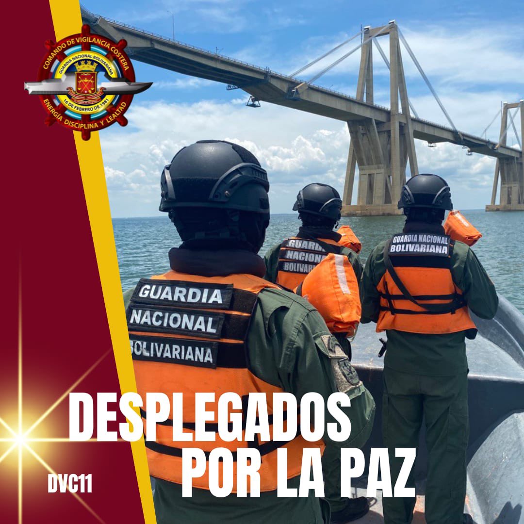 ¡BUENOS DIAS! 🇻🇪☀️ Los Efectivos Militares de la Fuerza Armada Nacional Bolivariana siguen desplegados para garantizar la paz y seguridad en todo el territorio nacional.
¡Somos Garantes de la Paz y el Orden!