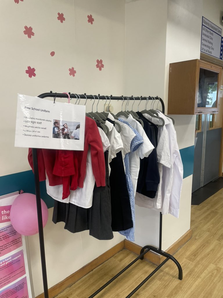 sarahollins (@keogh_sara) on Twitter photo Following on from our winter coat rail, we have school uniform available for Bradford families to access in the Womenโs & Newborn foyer <a href="/BTHFT/">Bradford Teaching Hospitals NHS FT</a> Any donations of clean uniform in good condition, gratefully received on the admin corridor <a href="/karendawber/">Prof Karen Dawber ๐</a> @Mel_Pickup <a href="/DOckendenLtd/">Donna Ockenden FRSA, Hon DLitt Hon DSci</a> Following on from our winter coat rail, we have school uniform available for Bradford families to access in the Womenโs & Newborn foyer <a href="/BTHFT/">Bradford Teaching Hospitals NHS FT</a> Any donations of clean uniform in good condition, gratefully received on the admin corridor <a href="/karendawber/">Prof Karen Dawber ๐</a> @Mel_Pickup <a href="/DOckendenLtd/">Donna Ockenden FRSA, Hon DLitt Hon DSci</a>