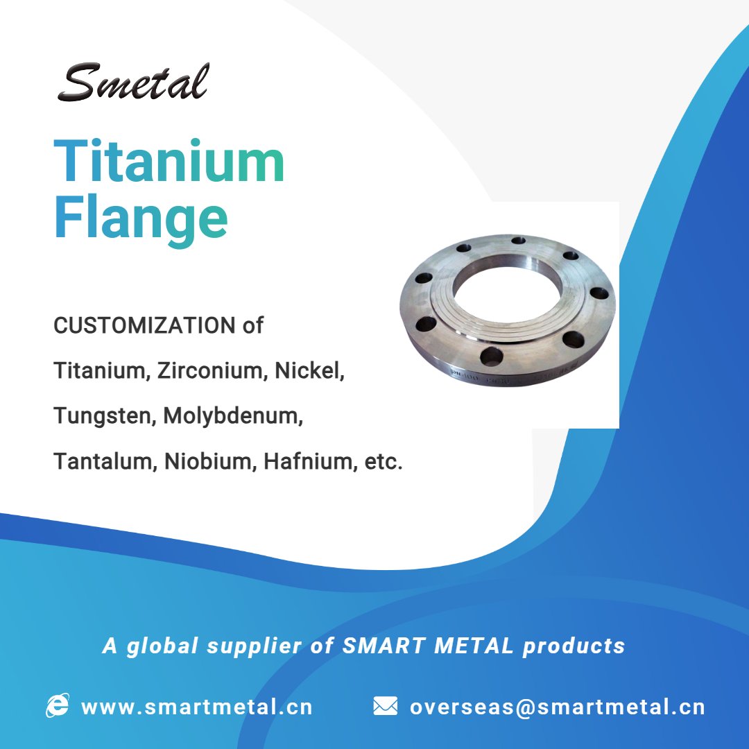 Smetal_global's tweet image. #Titaniumflange #Titaniumpipefittings #Titaniumcustomization #Zirconium #Nickel #Hafnium