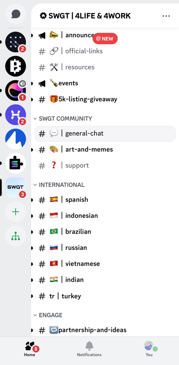 MudashirIsmail1's tweet image. Calling on my Gees ;  

 @Oluwagloryy 
@IamAbdulkudus 
@Bomzid_ 
@ikecenaexcel 
@Alexandaahh 

To join the discord discord.gg/ZWKdyqDU progressive community of SWGT | 4 LIFE #4WORK 

A decentralized job market place for freelancers and all kind of remotes  

@SWGToken