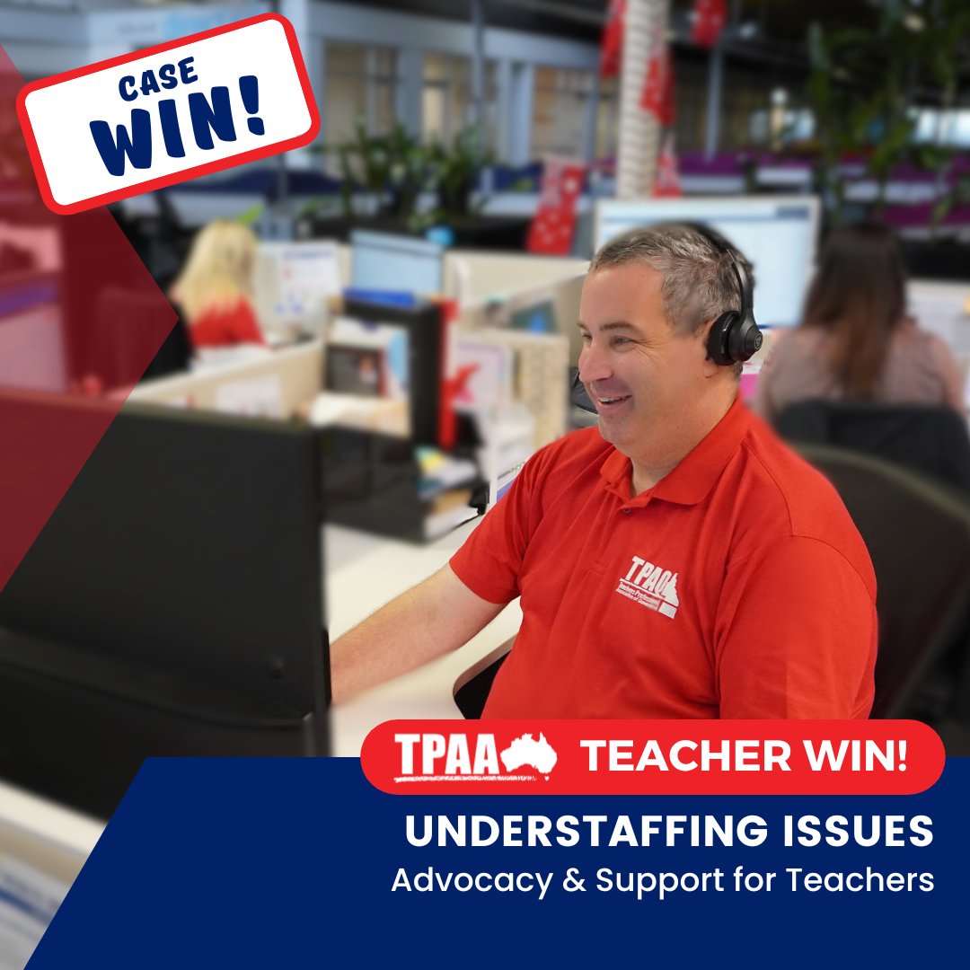 TeachersTpaa's tweet photo. Case Win: Understaffing Issues - Advocacy &amp; Support for Teachers

Read the full story: https://t.co/0w2AkMKMVC 

#TPAA #Education #Support #Advocacy #Union #Understaffing https://t.co/nfZecxDeIV