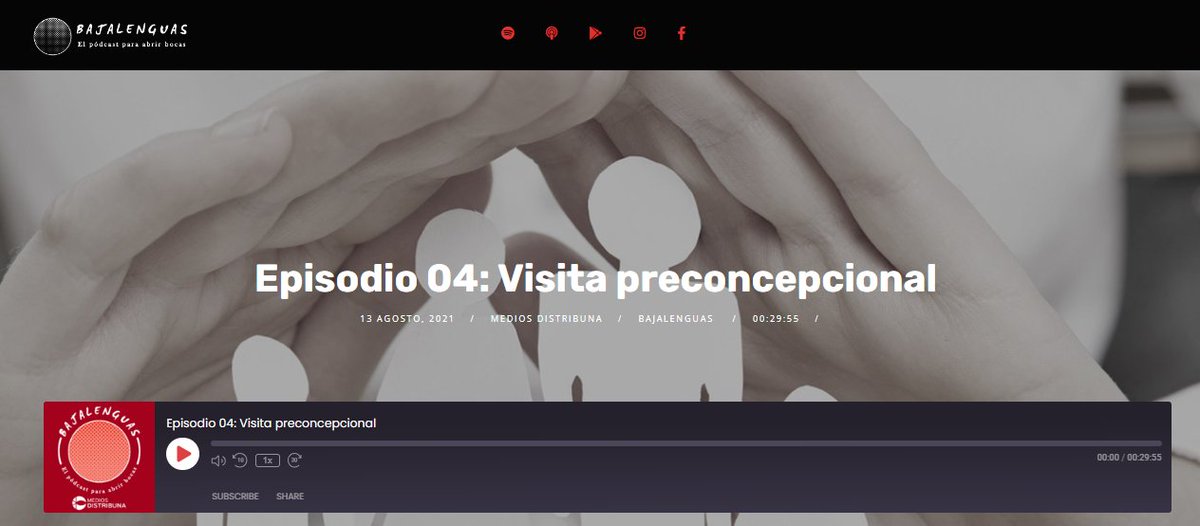 doctorneyro's tweet image. Igual no es el #mejordía.

Sin #excusa.

Pero si tu deseo es #sermadre, entonces te interesa.

Todo lo que necesitas sobre #visitapreconcepcional.

Desde #ecuador, con @SociedadSEGO y @Gine_4 @Gine_aprendiz @Ginecodoc @ReunionGINEP @SMGO_ @distribuna

bajalenguas.distribuna.com/podcast/episod…
