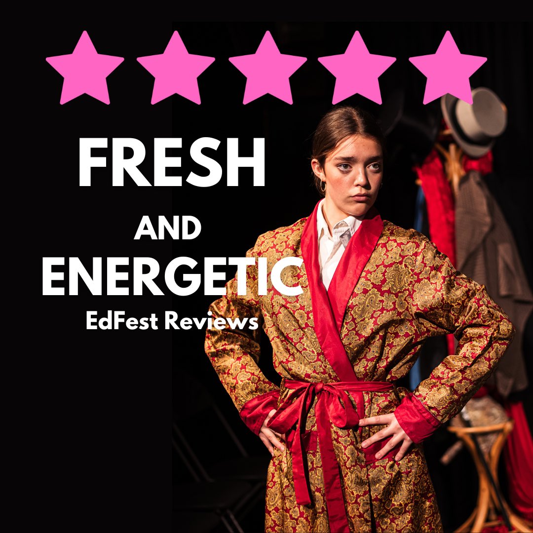 ETC_Fringe's tweet photo. We are loving our reviews and audience feedback! 

You have until Saturday to catch us 🎭 https://t.co/8SEJYAkD6L
