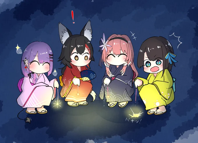 #これを見た人は無言で去年8月の画像を貼る 