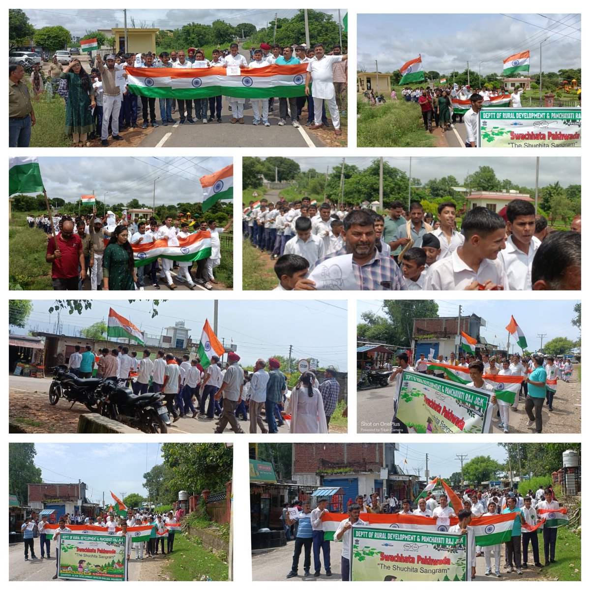 BdoBhalwalBr's tweet photo. Glimpses of Day7 of Swachhata Pakhwada from  Block BhalwalBrahmana.Tiranga Rally from Block Office alongwith Sports activities in respective panchayats were highlights of the Day

@OfficeOfLGJandK @dmjammuofficial @acp_jammu @jkrddpr @infjammu @diprjk @listenshahid @swachhbharat https://t.co/rMnuZnlphP
