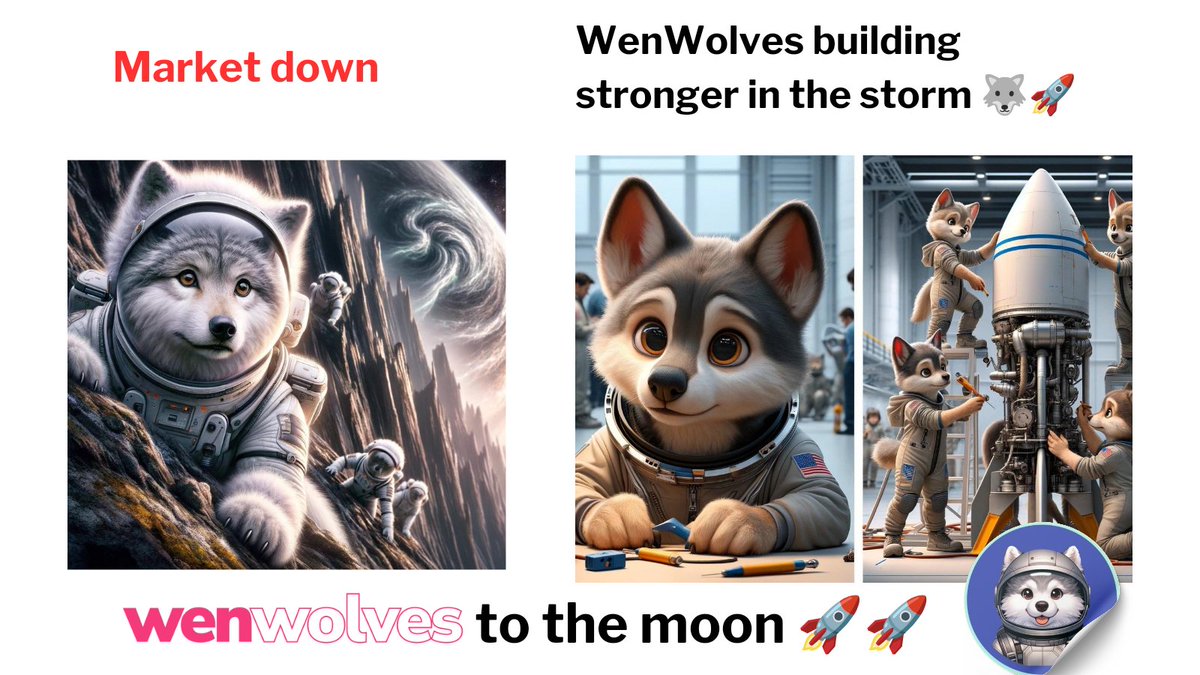 Ab Onoyom (@jovialmania) on Twitter photo The only thing going to the moon faster than our hopes is <a href="/WenWolves/">Wen Wolves</a>. The storm can't break us, its making us stronger!
#WenWolves #MemeContest #Web3 The only thing going to the moon faster than our hopes is <a href="/WenWolves/">Wen Wolves</a>. The storm can't break us, its making us stronger!
#WenWolves #MemeContest #Web3