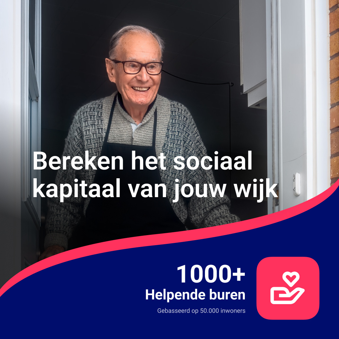 hoplr's tweet photo. Benieuwd naar de sociale kracht van jouw buurt? 

Bereken met onze calculator wat het sociaal kapitaal van jouw wijk is: https://t.co/pgSxlkCYFV https://t.co/wDL8lPCk9D