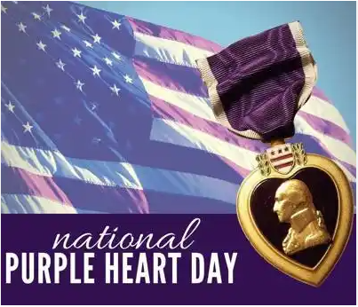 USArmyEURAF's tweet photo. First created on August 7, 1782, by General George Washington, Purple Heart Day is observed on Aug. 7 each year, and is a time for Americans to remember and honor the brave men and women who were either wounded on the battlefield or paid the ultimate sacrifice with their lives. https://t.co/LTWS2GAsbs