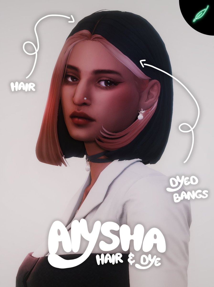 that1greenleaf's tweet photo. aiysha hair (with dyed bangs accessory) out now! (ᴀʟᴡᴀʏs ғʀᴇᴇ) ᴏɴ ᴍʏ ᴘᴀᴛʀᴇᴏɴ! ᴘɪɴɴᴇᴅ ᴏɴ ᴍʏ ᴘʀᴏғɪʟᴇ 🖤 https://t.co/Cx56ptspp7