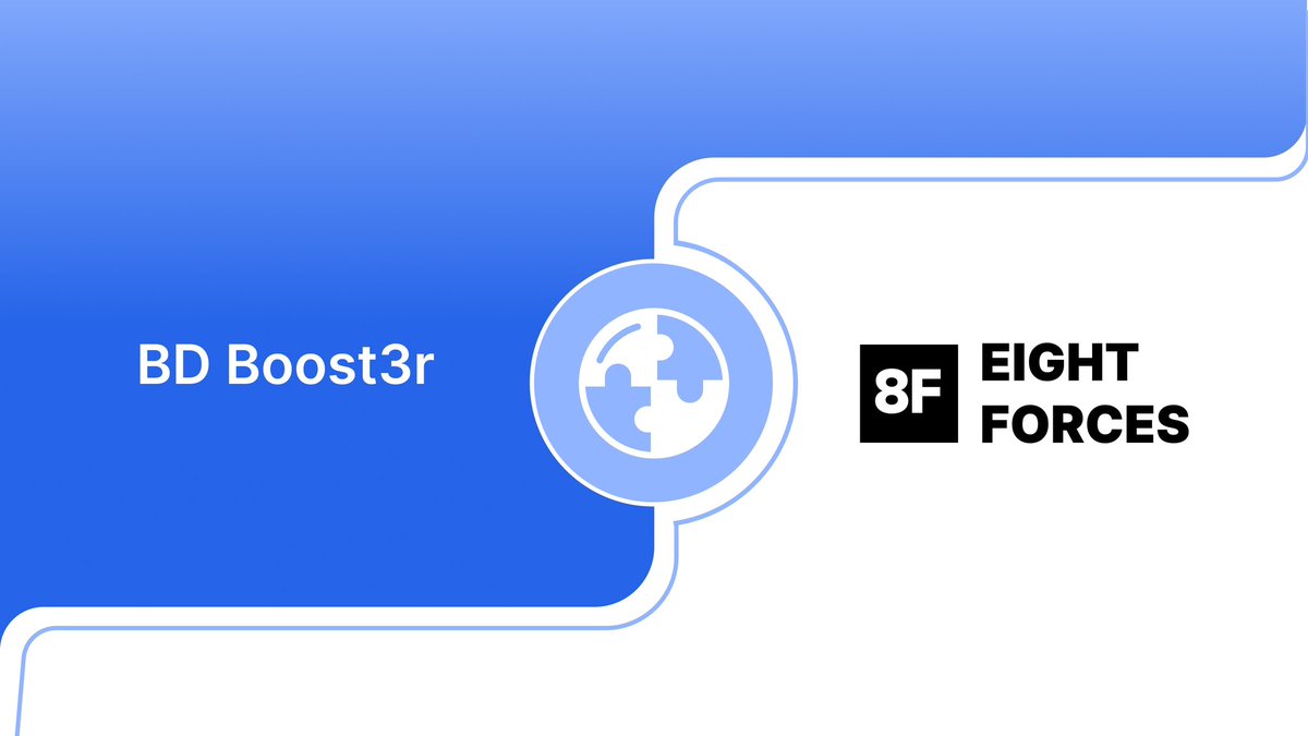 BD Boost3r (BDB) (@bdboost3r) on Twitter photo BD Boost3r and Eight Forces <a href="/ForcesEight/">Eight Forces (8F)</a>, an industry-leading growth marketing agency, are proud to announce an ongoing partnership, after months of successful collaboration.
Together, we've been driving outstanding results and setting new standards.
Together = stronger BD Boost3r and Eight Forces <a href="/ForcesEight/">Eight Forces (8F)</a>, an industry-leading growth marketing agency, are proud to announce an ongoing partnership, after months of successful collaboration.
Together, we've been driving outstanding results and setting new standards.
Together = stronger