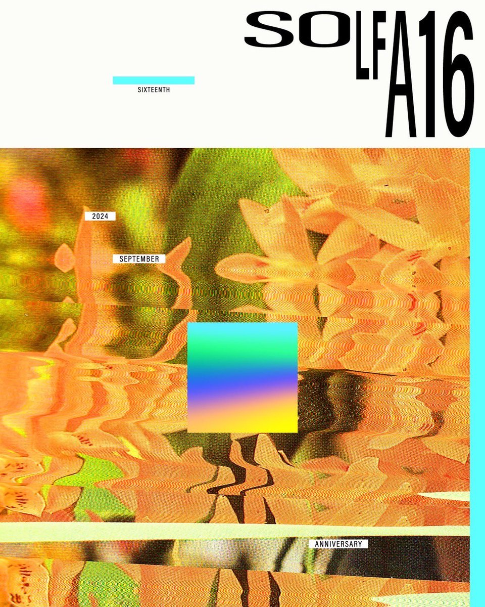 solfanakameguro's tweet image. 🔸お知らせ🔸
solfaが16周年のアニバーサリーイベントを開催。
今年は合計８日間、総勢約150組のアーティストが出演。

solfa 16th Anniversary.
9/13(FRI),14(SAT),15(SUN),16(MON)
9/20(FRI),21(SAT),22(SUN),23(MON)

#solfa
#16周年
#anniversary