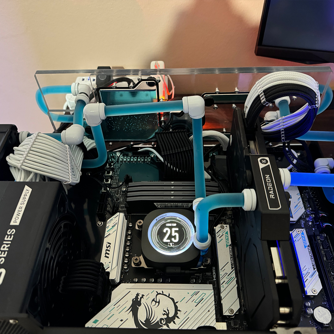 SingularityC's tweet image. SC Test Bench Build By Jonathan
View more photos here ▶️ singularitycomputers.com/sc-test-bench-…
#singularitycomputers #testbench #watercooledpcaustralia #watercooling #custombuild #custompaint #liquidcooling #pcbuild
