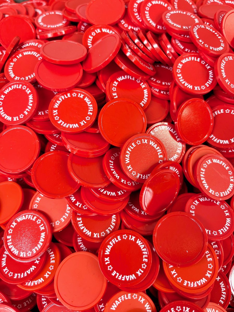 Tokens_For's tweet photo. TokensFor has manufactured an expanded token range for the Senator Group's Family Fun Day! 🌟
Now with:
🔹 Blue (Zip Line)
🔹 Green (Ice Cream/Lolly)
🔹 Red (Waffles)
Boost your event's fun and organisation! Contact us for a quote! 📧✨ #FamilyFunDay #CustomTokens https://t.co/VbhA8REcup