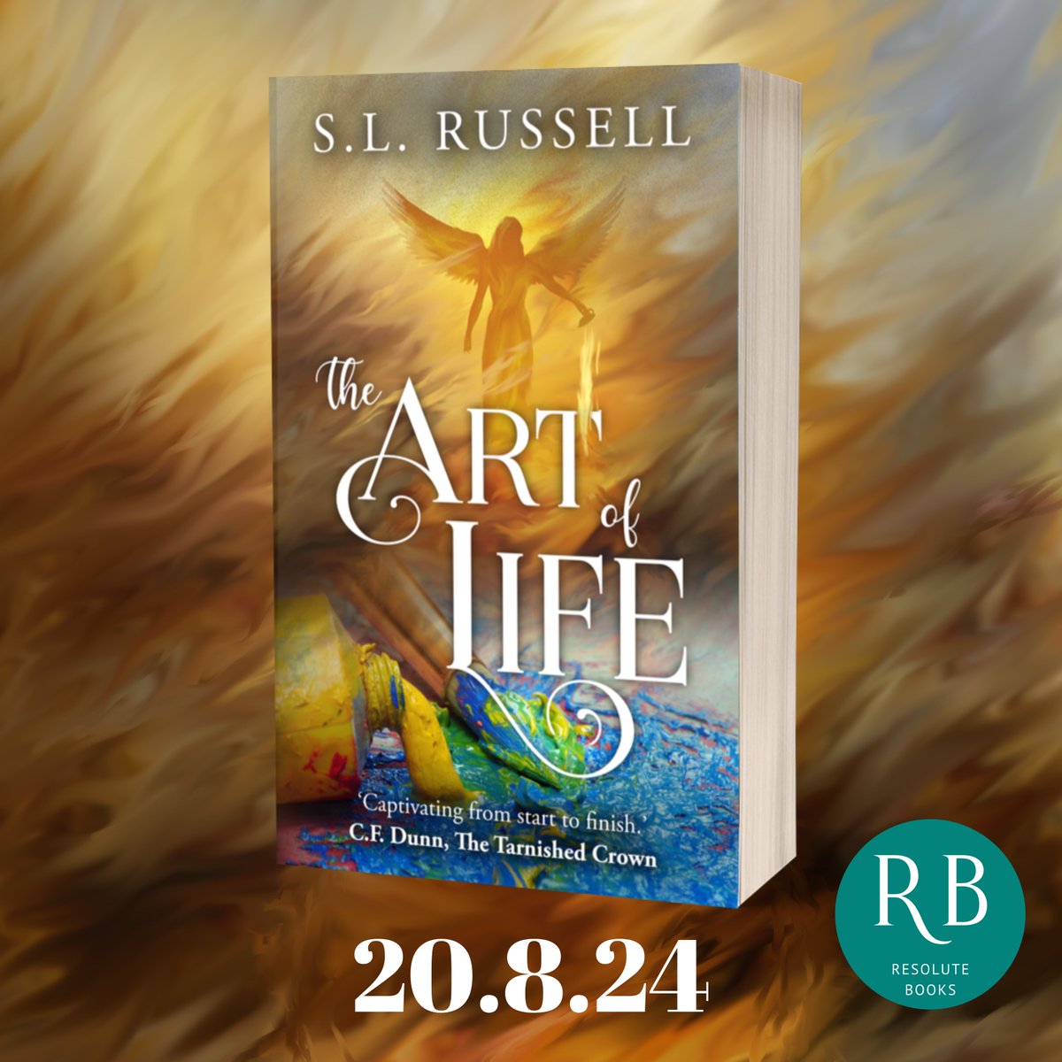 ResoluteBooks's tweet photo. We're delighted to reveal the cover for our next publication, The Art of Life by our author @SueLRussell, out 20.8.24. We think you will love this beautiful, tender book. You can now pre-order it on Amazon: https://t.co/FIeAZWpnUQ
#womensfictionreaders #literaryfiction https://t.co/a2IIUpoadN