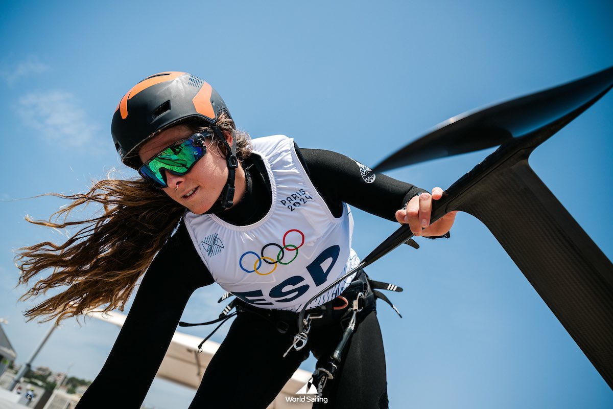 Gisela Pulido (@giselapulido) on Twitter photo Last day, last push! ⚡️⚡️ Hoy hay que darlo TODO porque es el último día para poder entrar en puestos de medal race, let's go!!! 🤜🏻🤍
📸 <a href="/worldsailing/">World Sailing 🌎⛵️</a>
#olympics #kitesurf #paris2024sailing Last day, last push! ⚡️⚡️ Hoy hay que darlo TODO porque es el último día para poder entrar en puestos de medal race, let's go!!! 🤜🏻🤍
📸 <a href="/worldsailing/">World Sailing 🌎⛵️</a>
#olympics #kitesurf #paris2024sailing